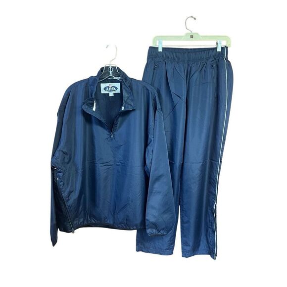 NFL Men’s Windbreaker Athletic Set Navy  Sz L 34-36 NWOT * - Picture 1 of 8
